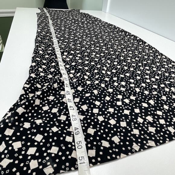 Vintage 90s Y2K Casual Corner Annex Maxi Dress Tank Slits Geo All Over Print 8 - Picture 10 of 10